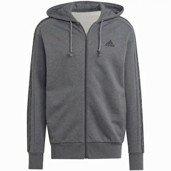 adidas  Pullover Sport M 3S FT FZ HD,DGREYH/BLACK IC9837 günstig online kaufen