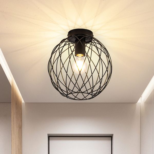 Nettlife Deckenleuchte 1 Flammig Deckenlampe Vintage günstig online kaufen