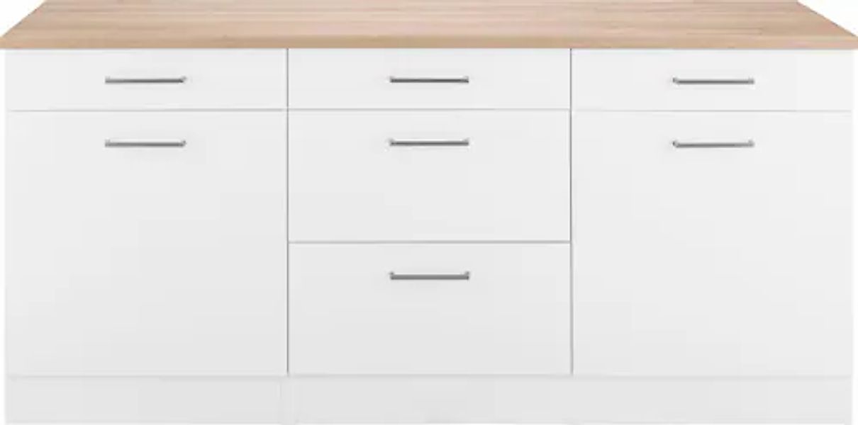 KOCHSTATION Unterschrank "KS-Visby" Breite 180 cm günstig online kaufen