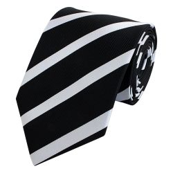 Fabio Farini Krawatte Herren Krawatte Schwarz günstig online kaufen