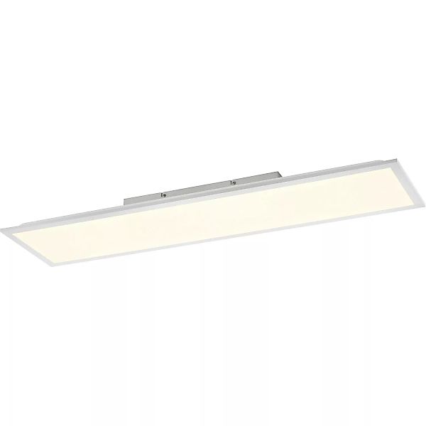 Just Light. LED-Deckenleuchte Flat Weiß günstig online kaufen