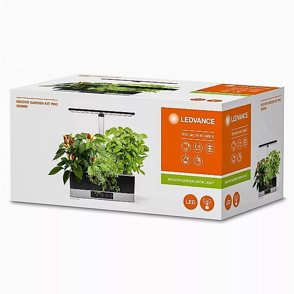 LEDVANCE Indoor Garden Kit Pro 360BK Tischleuchte günstig online kaufen