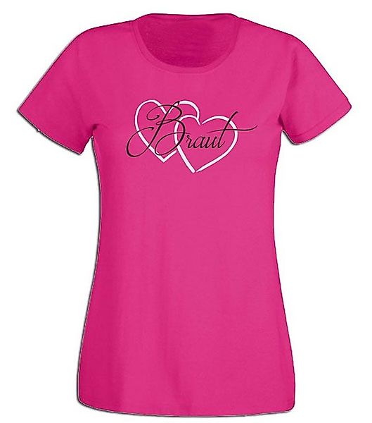 G-graphics T-Shirt Damen T-Shirt - Braut JGA-Shirt, Poltershirts, Bachelore günstig online kaufen