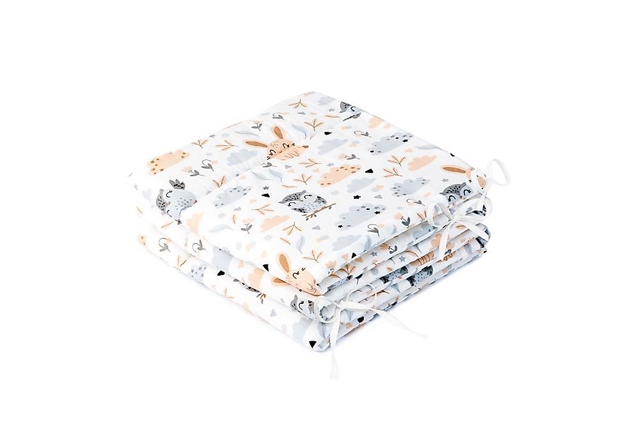 Amilian Bettnestchen - Bettumrandung 180x30 cm für Kinderbett 120x60 geeign günstig online kaufen