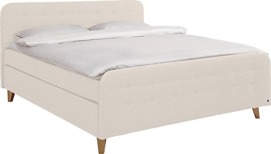 TOM TAILOR HOME Boxspringbett NORDIC BOX, mit Knopfheftung im Kopfteil und günstig online kaufen