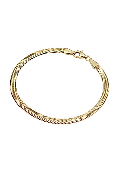 Kuzzoi Armband Flach Elegant Schlangenkette Fischgräte günstig online kaufen