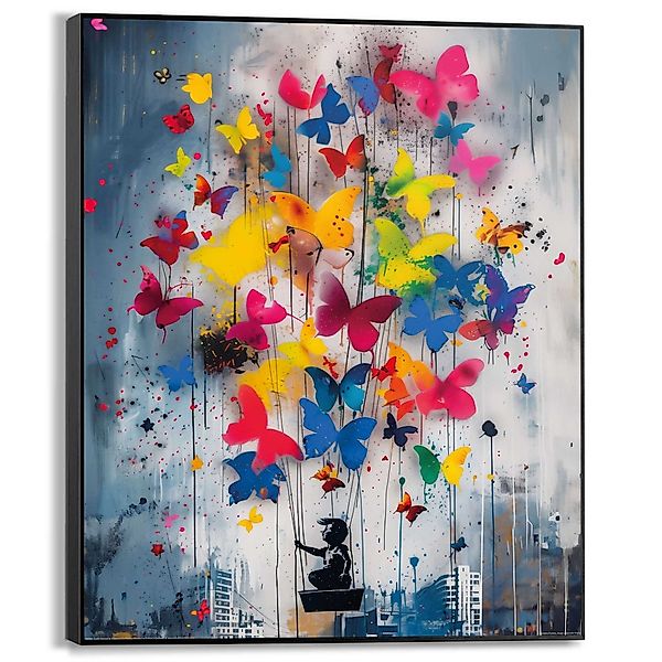 Reinders Wandbild "Butterfly Balloon" günstig online kaufen