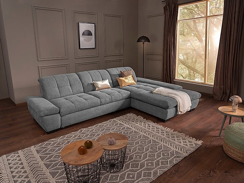 alina Ecksofa »Salima« Inklusive Rückenlehnenverstellung günstig online kaufen