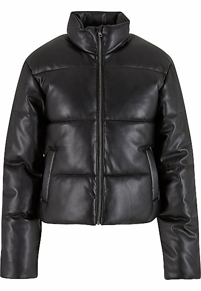 URBAN CLASSICS Allwetterjacke "Urban Classics Ladies Synthetic Leather Puff günstig online kaufen