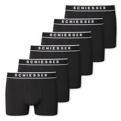 Schiesser Boxershorts Organic Cotton (6-St) mit günstig online kaufen