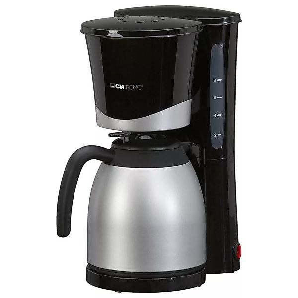 CLATRONIC Kaffeeautomat 263126/KA 3328 schwarz Kunststoff Metall B/H/T: ca. günstig online kaufen