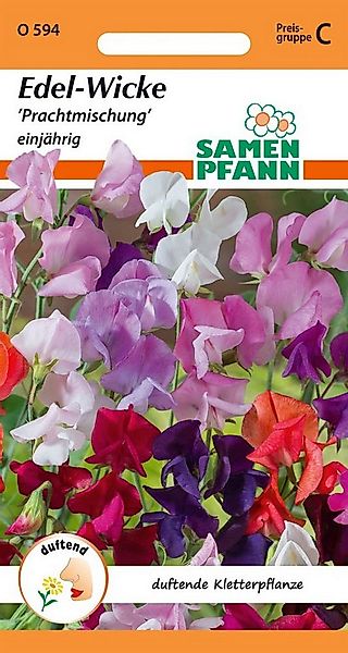SAMEN PFANN Blumensamen Edel-Wicke, Prachtmischung - Saatgut Wicken-Samen S günstig online kaufen