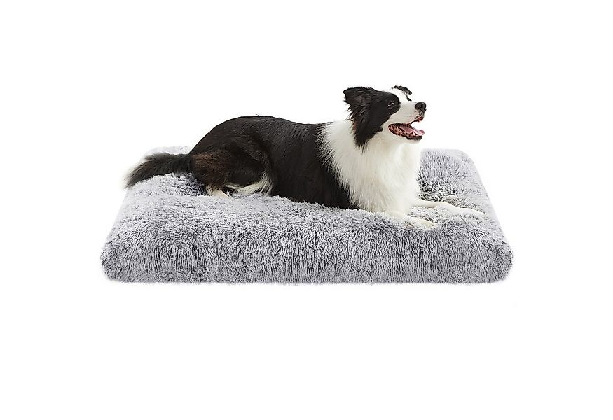 FEANDREA Hundebett, Hundekissen, flauschige Hundematte, langer Plüsch, weic günstig online kaufen
