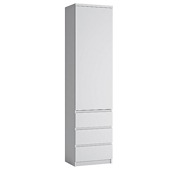Lomadox Regal FORTALEZA-129, in weiß, 1 Tür, 3 Schubladen, B/H/T ca. 50,1/2 günstig online kaufen