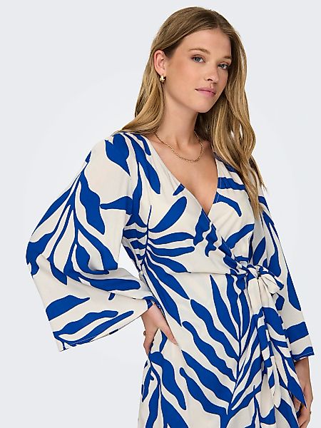 JDY Wickelkleid "JDYSEZEN LIFE 7/8 SHORT DRESS WVN DIA" Sommerkleid günstig online kaufen