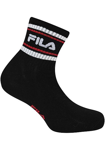Fila Freizeitsocken "MAN LIFESTYLE QUARTER SOCKS", (6 Paar), mit auffällige günstig online kaufen