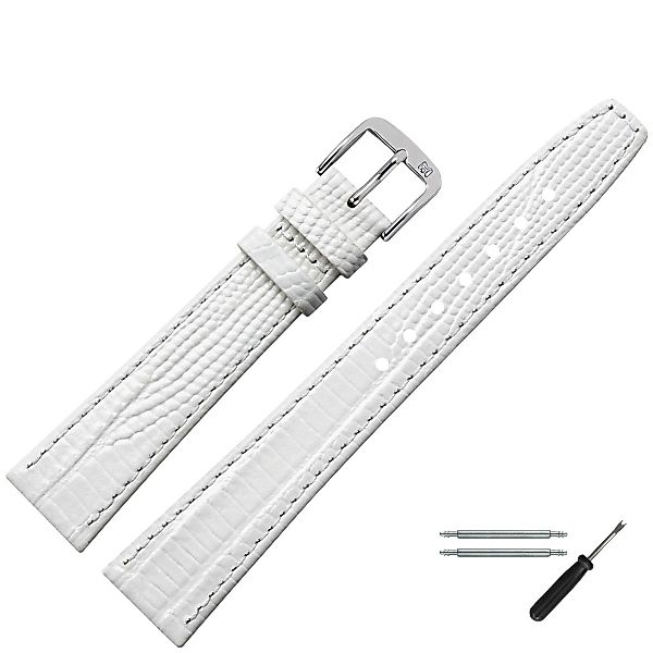 MARBURGER Uhrenarmband 14mm Leder Eidechse (Iguana) günstig online kaufen