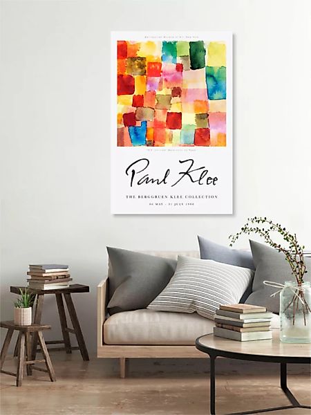 Poster / Leinwandbild - The Berggruen Klee Collection günstig online kaufen