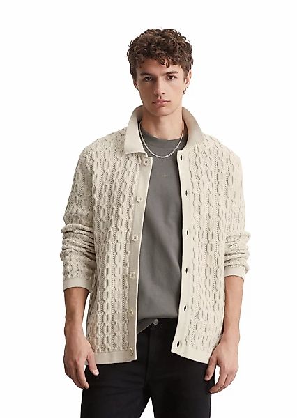 Marc OPolo DENIM Cardigan "mit Zopfmuster" günstig online kaufen