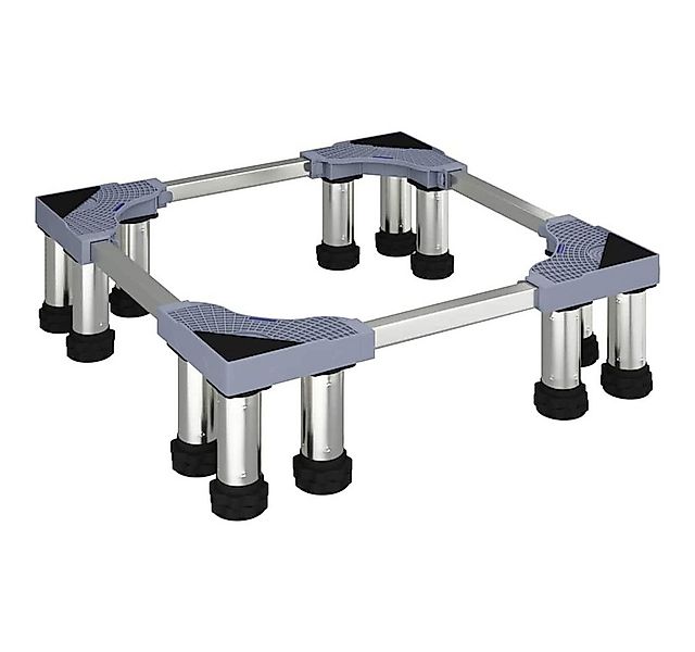 vidaXL Waschmaschinenumbauschrank Waschmaschinensockel Grau 67 x 67 x 21,5 günstig online kaufen