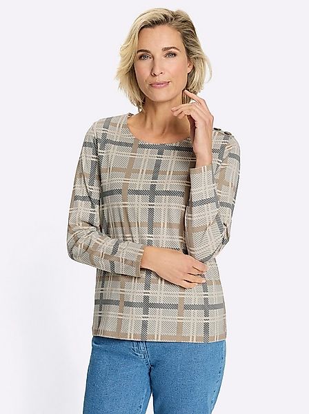 Sieh an! T-Shirt Rundhals-Shirt Langarm günstig online kaufen