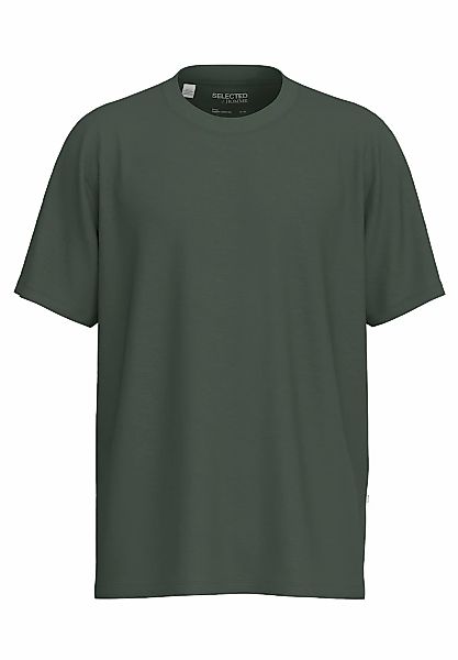 SELECTED HOMME Rundhalsshirt "SLHASPEN SS O-NECK TEE NOOS" günstig online kaufen