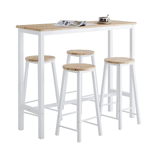 SoBuy Bartisch OGT22, 5-teilig Bartisch mit günstig online kaufen