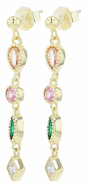 Adelia´s Paar Ohrhänger "Damen Ohrringe – Ohrstecker aus 925 Silber mit Zir günstig online kaufen