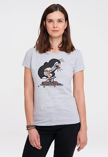 LOGOSHIRT T-Shirt "Der kleine Maulwurf" mit lizenziertem Originaldesign günstig online kaufen