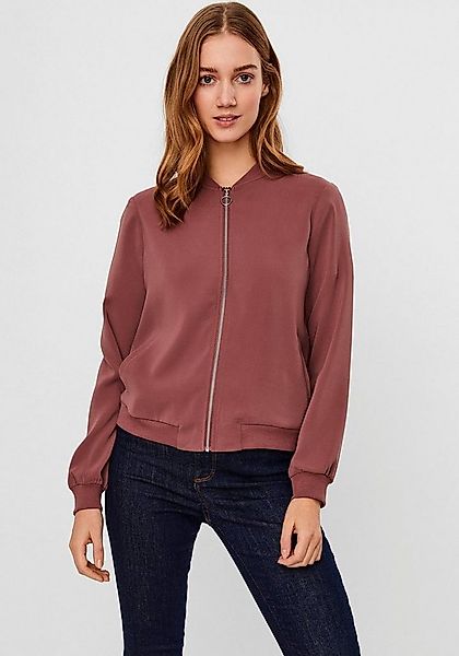 Vero Moda Bomberjacke VMCOCO L/S BOMBER NOOS in modisch kurzer Form, mit St günstig online kaufen