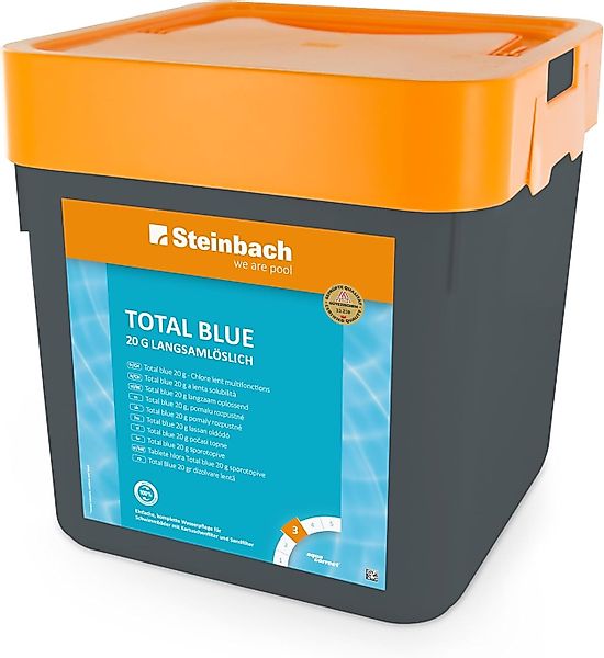 Steinbach Poolpflege Total Blue, langsamlöslich, Chlorprodukte, günstig online kaufen