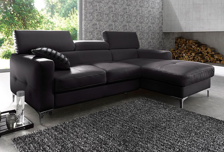 COTTA Ecksofa "Sammy L-Form" mit Kopfteilverstellung, wahlweise mit Bettfun günstig online kaufen