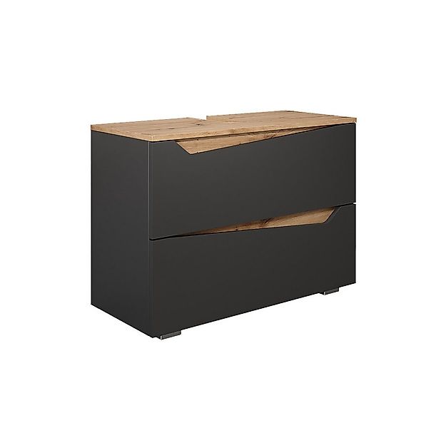 Vicco Waschbeckenunterschrank Marelle, Anthrazit/Artisan, 80 x 57.5 cm mit günstig online kaufen