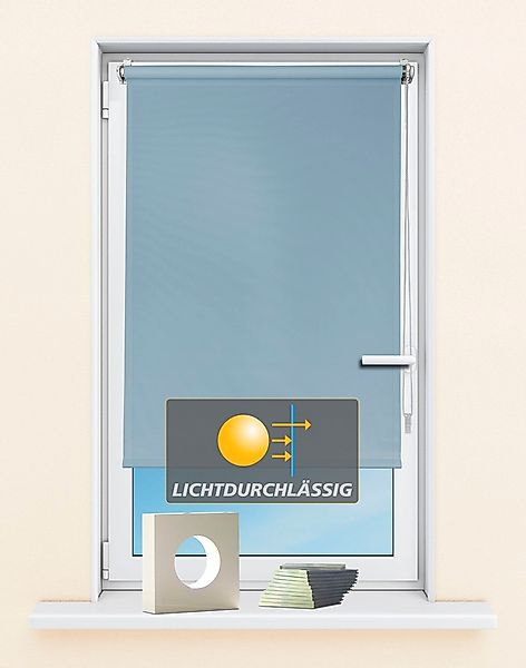 Kutti Seitenzugrollo »Seitenzugrollo 'Ida', Lichtschutz, Klemmfix, ohne Boh günstig online kaufen