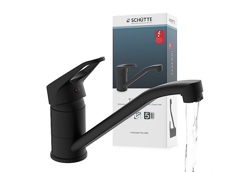 Schütte Spültischarmatur TASSONI Niederdruck Armatur Küche, 360° schwenkbar günstig online kaufen
