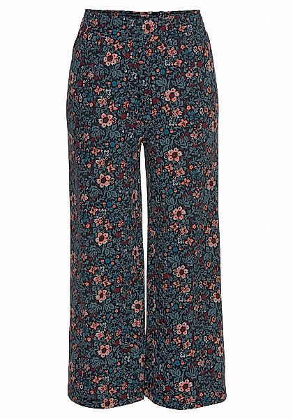 s.Oliver Pyjamahose (1-teilig) im Allover-Muster mit elastischem Bund günstig online kaufen