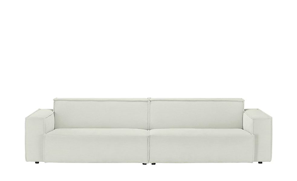 Gray & Jones Big Sofa Cord Upper East ¦ weiß ¦ Maße (cm): B: 296 H: 72 T: 1 günstig online kaufen