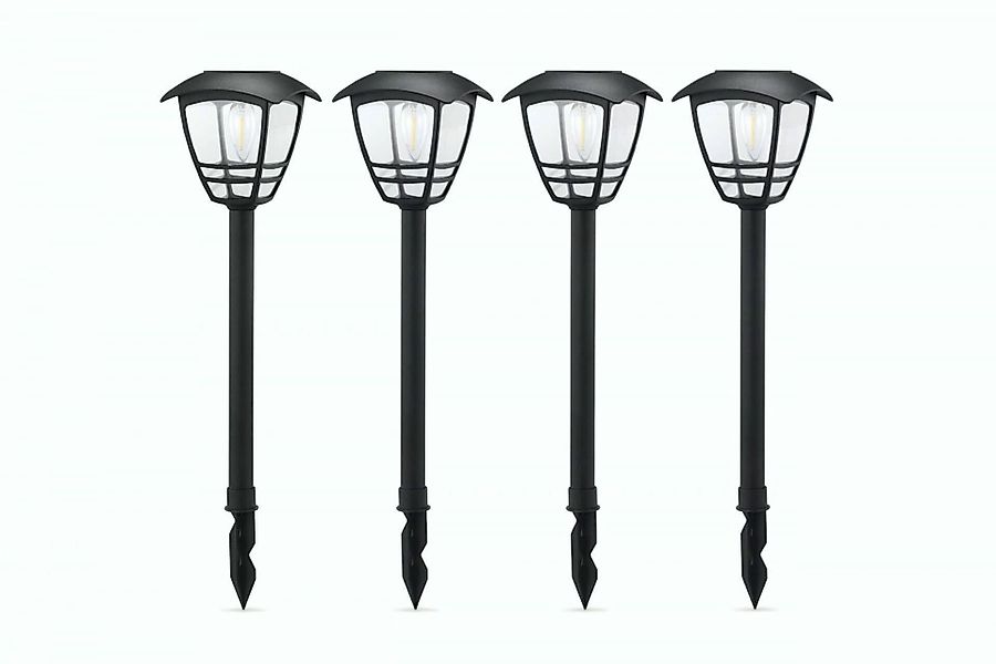 Hyundai Home | Set mit 4 Gartenlaternen Zip solarbetrieben günstig online kaufen