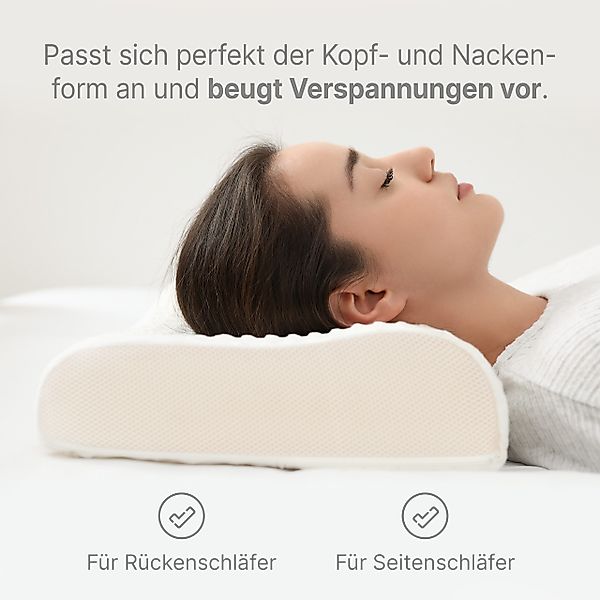 wonello Nackenstützkissen Premium orthopädisches Kissen, Füllung: günstig online kaufen