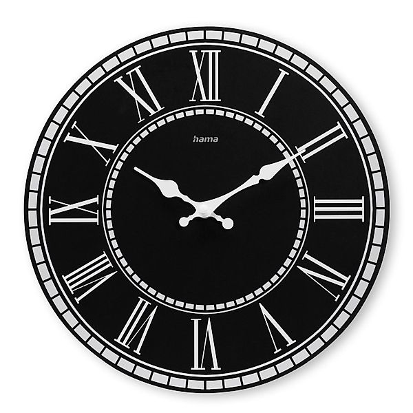 Hama Wanduhr Uhr "Rab", ohne Ticken, günstig online kaufen