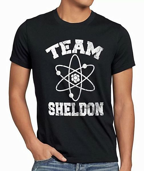 style3 T-Shirt Sheldon College Team the big bang theory cooper bazinga foot günstig online kaufen