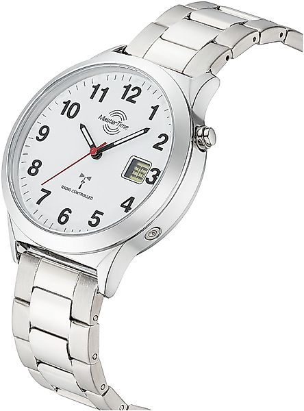 MASTER TIME Funkuhr Funk Colorline Weiß günstig online kaufen