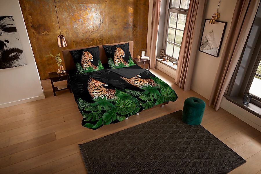 PURE luxury collection Wendebettwäsche "Mala" 2 Stk. Mikrofaser, 135x200, P günstig online kaufen