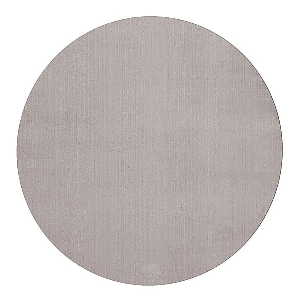 Floornovo Hochflor Teppich Nr. 32 Rund Einfarbig Durchmesser 200 cm günstig online kaufen
