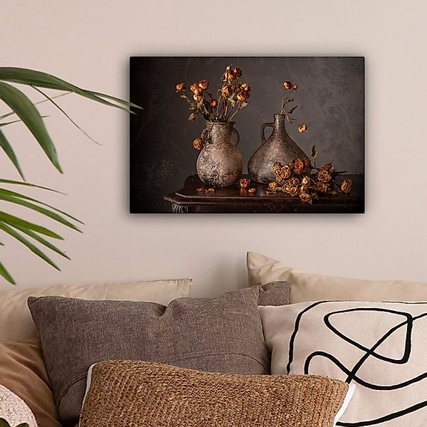 OneMillionCanvasses® Leinwandbild Stilleben - Blumen - günstig online kaufen