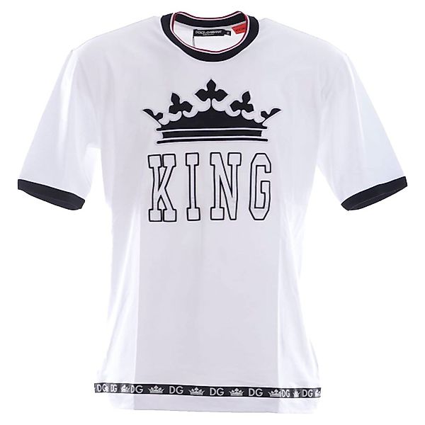 Dolce & Gabbana 738290 Kurzarm Rundhalsausschnitt T-shirt 44 White günstig online kaufen