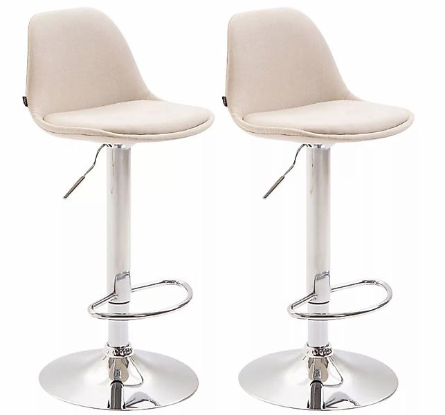 CLP Barhocker Kiel Stoff (2er Set, günstig online kaufen