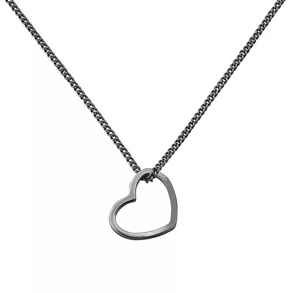 Halskette Mit Herz-anhänger 925 Sterling Silber I Anhänger 1,7cm I Kette 45 günstig online kaufen