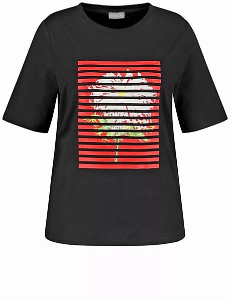 Samoon Shirtbluse T-Shirt mit Frontprint günstig online kaufen