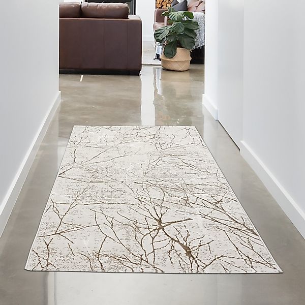 Carpetia Teppich Moderner Designerteppich mit glänzenden günstig online kaufen